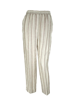 PESERICO(ペセリコ) |ストライプ地イージーパンツ