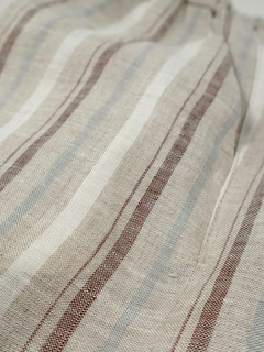 PESERICO(ペセリコ) |ストライプ地イージーパンツ