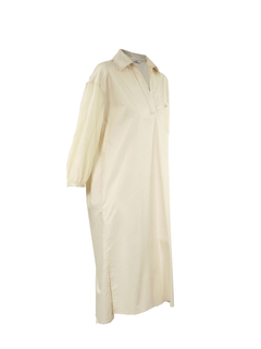 PESERICO(ペセリコ) |胸ポケットコットンストレッチワンピース