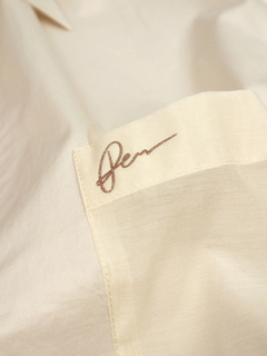 PESERICO(ペセリコ) |胸ポケットコットンストレッチワンピース