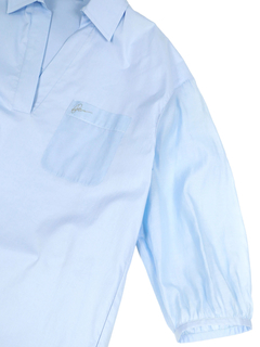 PESERICO(ペセリコ) |胸ポケットコットンストレッチワンピース