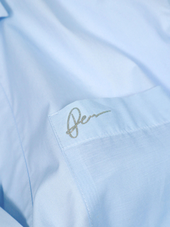 PESERICO(ペセリコ) |胸ポケットコットンストレッチワンピース