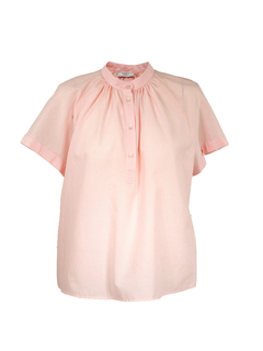 PESERICO(ペセリコ) |ヘアラインストライプラグランスリーブブラウス