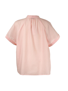 PESERICO(ペセリコ) |ヘアラインストライプラグランスリーブブラウス