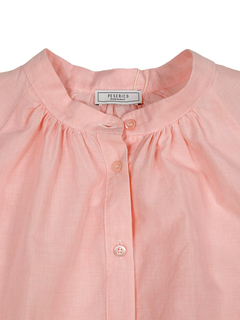 PESERICO(ペセリコ) |ヘアラインストライプラグランスリーブブラウス