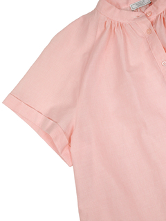 PESERICO(ペセリコ) |ヘアラインストライプラグランスリーブブラウス