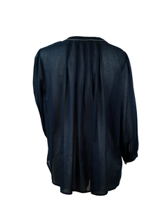 PESERICO(ペセリコ) |コットンガーゼヘンリーネックブラウス