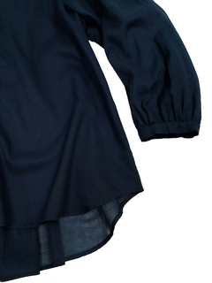 PESERICO(ペセリコ) |コットンガーゼヘンリーネックブラウス