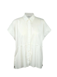 PESERICO(ペセリコ) |コットンガーゼウエストドローストリングブラウス