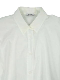 PESERICO(ペセリコ) |コットンガーゼウエストドローストリングブラウス