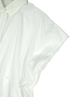 PESERICO(ペセリコ) |コットンガーゼウエストドローストリングブラウス