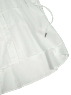 PESERICO(ペセリコ) |コットンガーゼウエストドローストリングブラウス