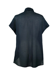 PESERICO(ペセリコ) |コットンガーゼウエストドローストリングブラウス