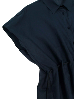 PESERICO(ペセリコ) |コットンガーゼウエストドローストリングブラウス