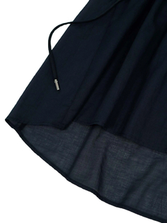 PESERICO(ペセリコ) |コットンガーゼウエストドローストリングブラウス