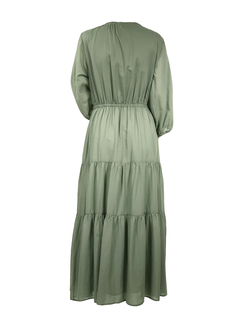 PESERICO(ペセリコ) |コットンガーゼティアードロングワンピース