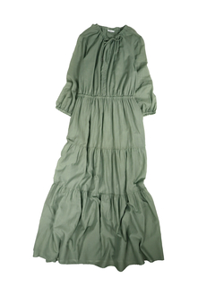 PESERICO(ペセリコ) |コットンガーゼティアードロングワンピース