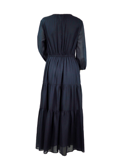 PESERICO(ペセリコ) |コットンガーゼティアードロングワンピース