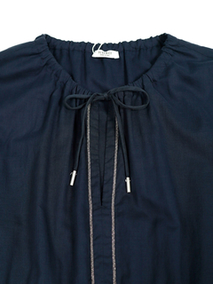 PESERICO(ペセリコ) |コットンガーゼティアードロングワンピース