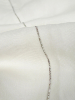 PESERICO(ペセリコ) |サイドボールチェーンリネンイージーパンツ