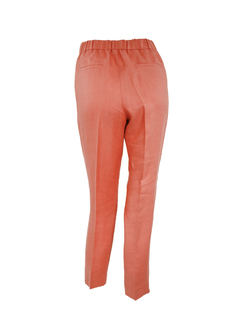 PESERICO(ペセリコ) |サイドボールチェーンリネンイージーパンツ