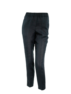 PESERICO(ペセリコ) |サイドボールチェーンリネンイージーパンツ