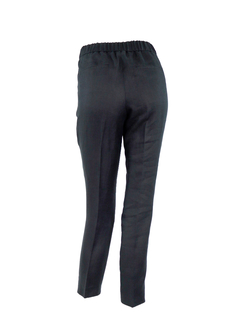 PESERICO(ペセリコ) |サイドボールチェーンリネンイージーパンツ