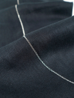 PESERICO(ペセリコ) |サイドボールチェーンリネンイージーパンツ