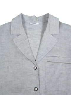 PESERICO(ペセリコ) |ロールアップスリーブテーラード麻ジャケット