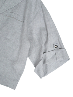 PESERICO(ペセリコ) |ロールアップスリーブテーラード麻ジャケット