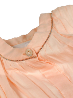 PESERICO(ペセリコ) |コットンガーゼ半袖ティアードワンピース