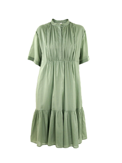 PESERICO(ペセリコ) |コットンガーゼ半袖ティアードワンピース