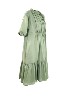 PESERICO(ペセリコ) |コットンガーゼ半袖ティアードワンピース