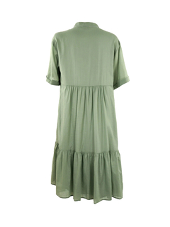 PESERICO(ペセリコ) |コットンガーゼ半袖ティアードワンピース