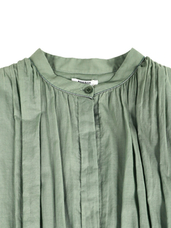 PESERICO(ペセリコ) |コットンガーゼ半袖ティアードワンピース