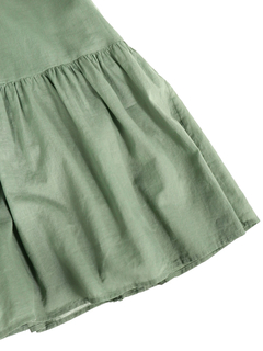 PESERICO(ペセリコ) |コットンガーゼ半袖ティアードワンピース