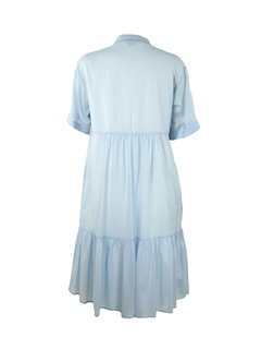 PESERICO(ペセリコ) |コットンガーゼ半袖ティアードワンピース