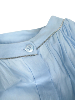 PESERICO(ペセリコ) |コットンガーゼ半袖ティアードワンピース