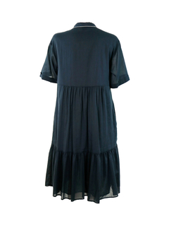 PESERICO(ペセリコ) |コットンガーゼ半袖ティアードワンピース