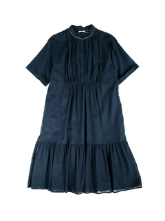 PESERICO(ペセリコ) |コットンガーゼ半袖ティアードワンピース