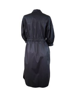 PESERICO(ペセリコ) |コットンストレッチシャツヘムワンピース