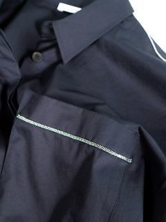 PESERICO(ペセリコ) |コットンストレッチシャツヘムワンピース