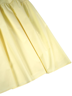 PESERICO(ペセリコ) |コットンストレッチノースリーブティアードドレス