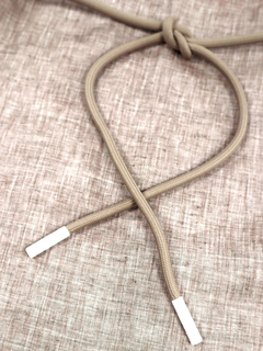 PESERICO(ペセリコ) |サイドスリット麻半袖ワンピース