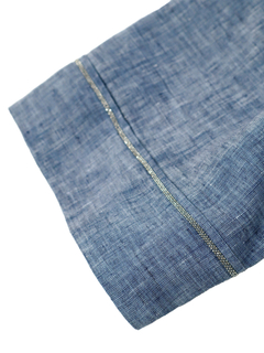 PESERICO(ペセリコ) |襟ダブルリボンデザインドローストリングシャツワンピース