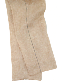 PESERICO(ペセリコ) |サイドボールチェーン麻パンツ