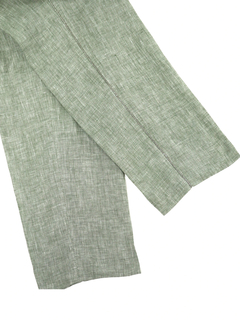 PESERICO(ペセリコ) |サイドボールチェーン麻パンツ