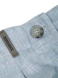 PESERICO(ペセリコ) |ウエストゴム麻テーパードパンツ