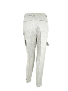 PESERICO(ペセリコ) |1タック麻カーゴパンツ