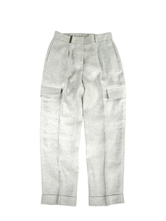 PESERICO(ペセリコ) |1タック麻カーゴパンツ